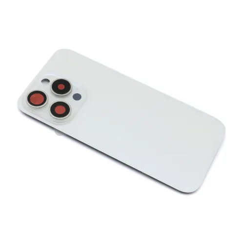 Poklopac baterije za iPhone 15 Pro White Titanium (NO LOGO) (MS).