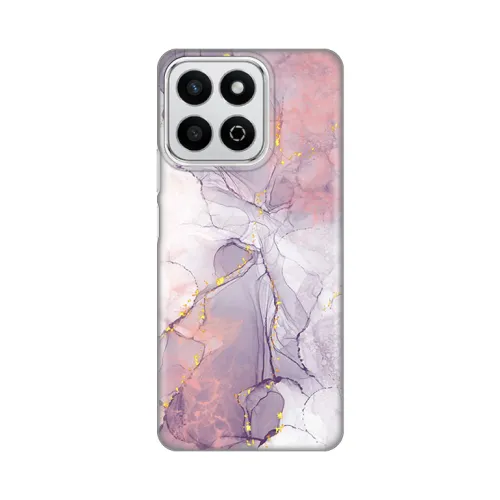Silikonska futrola - maska print za Huawei Honor 200 Smart/Honor X7c Pink Marble.