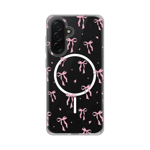 Futrola - maska print Magsafe za Samsung A266 Galaxy A26 5G Cute Bows.