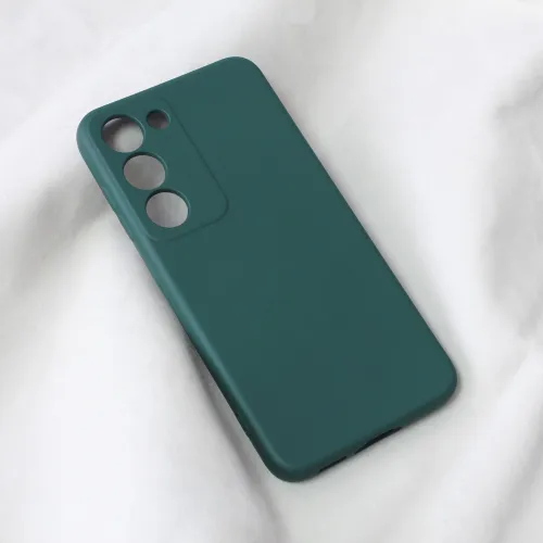 Futrola - maska Teracell Soft Velvet za Samsung S911B Galaxy S23 tamno zelena.