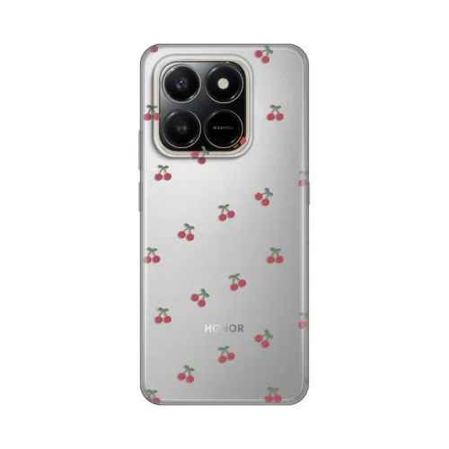 Silikonska futrola - maska print Skin za Honor X7d 4G/400 Smart 5G Little Cherry.