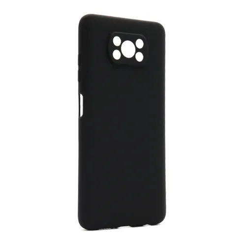 Futrola - maska GENTLE COLOR za Xiaomi Poco X3 / POCO X3 NFC crna (MS).