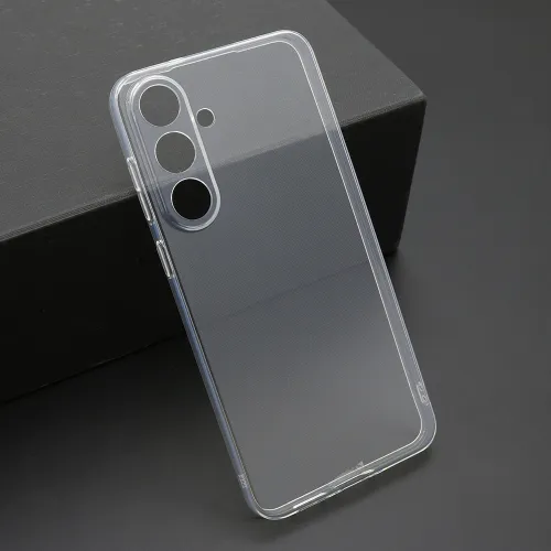 Futrola - maska ultra tanki PROTECT silikon za Samsung S731B Galaxy S25 FE providna (bela) (MS).