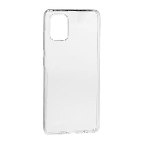 Futrola - maska ultra tanki PROTECT silikon za Samsung A715F Galaxy A71 providna (bela) (MS).