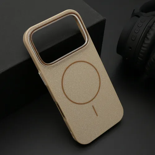 Futrola - maska JELLY MagSafe II za iPhone 17 Pro Max (6.9) zlatna (MS).