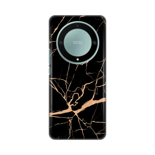 Silikonska futrola - maska print za Huawei Honor Magic 5 Lite All Black.