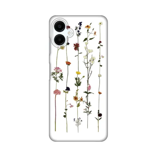 Silikonska futrola - maska print Skin za Samsung A065F Galaxy A06 Flower.