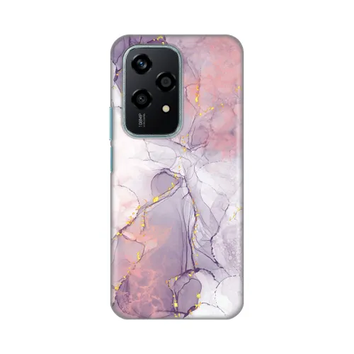 Silikonska futrola - maska print za Huawei Honor 200 Lite Pink Marble.