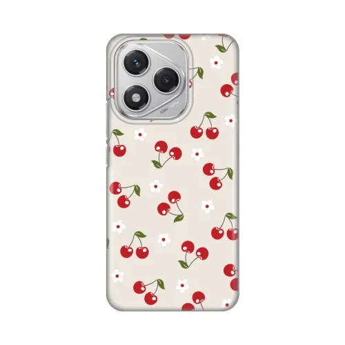 Silikonska futrola - maska print za Huawei Honor 400 Lite Cherry and Flowers.
