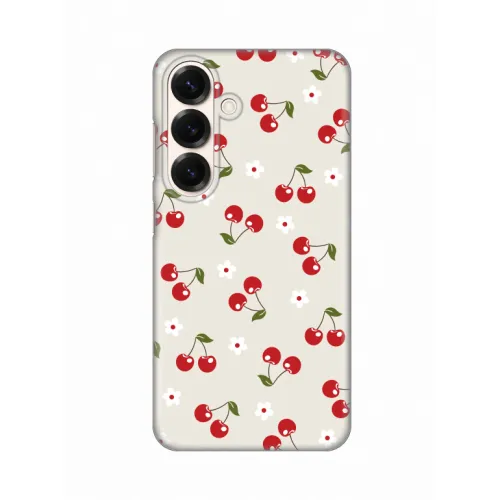 Silikonska futrola - maska print za Samsung S931 Galaxy S25 Cherry and Flowers.