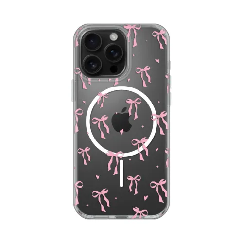 Futrola - maska print Magsafe za iPhone 16 Pro Max 6.9 Cute Bows.