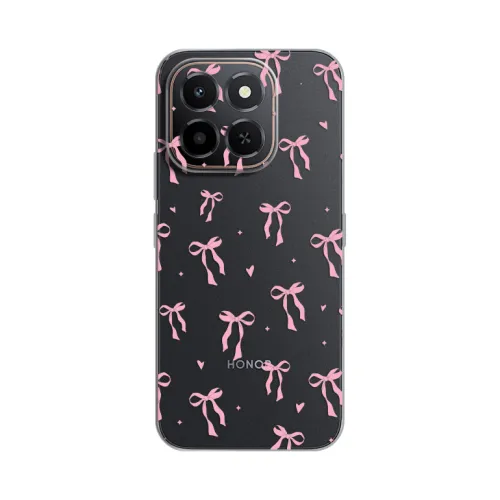 Silikonska futrola - maska print Skin za Huawei Honor X6c Cute Bow.