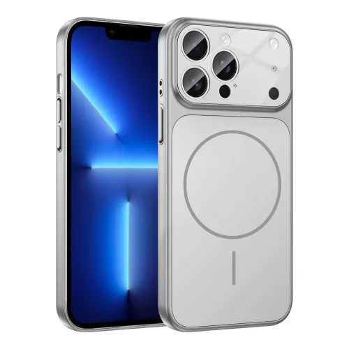 Futrola - maska Magsafe LookLike za iPhone 13 Pro 6.1 srebrna.