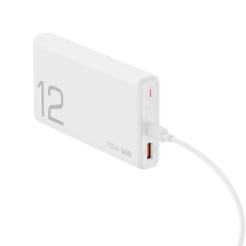 Power bank prenosiva baterija Honor Choice 66W / 12000 mAh bela.