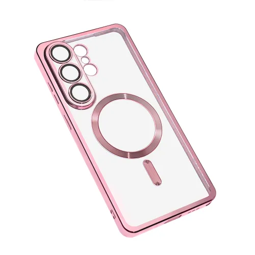 Futrola - maska Magsafe Lux za Samsung S948 Galaxy S26 Ultra roze.