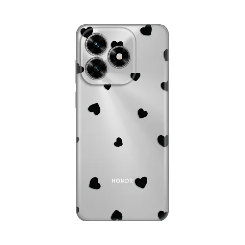 Silikonska futrola - maska print Skin za Huawei Honor X5c Plus Hearts.