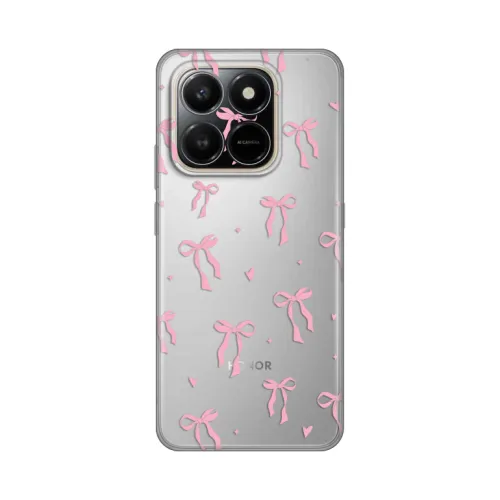 Silikonska futrola - maska print Skin za Honor X7d 4G/400 Smart 5G Cute Bow.