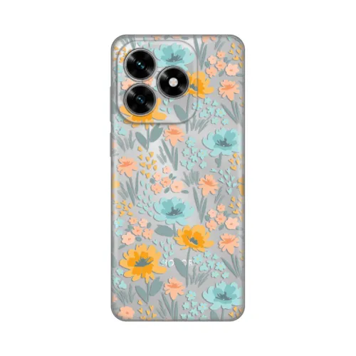 Silikonska futrola - maska print Skin za Huawei Honor X5c Plus Lovely Flowers.
