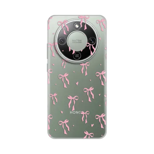 Silikonska futrola - maska print Skin za Huawei Honor Magic 8 Lite Cute Bow.