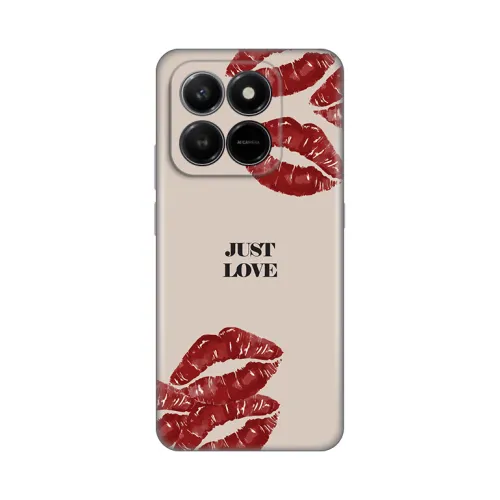 Silikonska futrola - maska print Skin za Honor X7d 4G/400 Smart 5G Just Love.