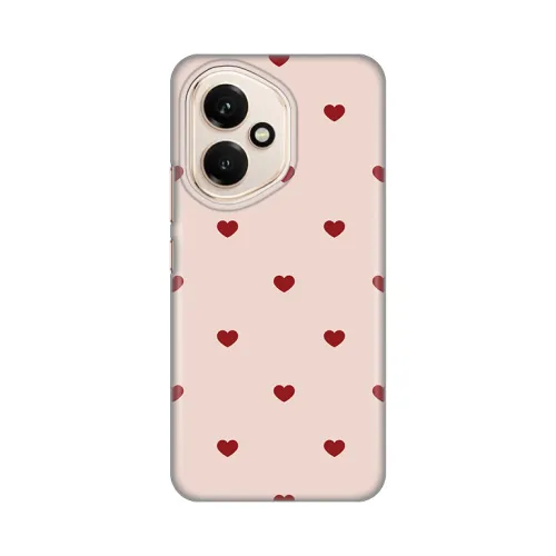 Silikonska futrola - maska print za Huawei Honor 400 Beige Hearts.
