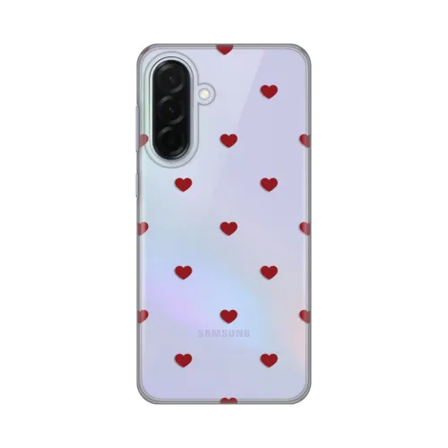 Silikonska futrola - maska print za Samsung A366 Galaxy A36 5G Red Hearts.