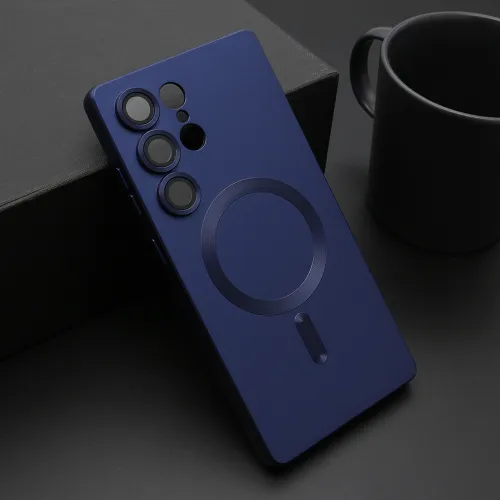 Futrola - maska ELEGANT MAGSAFE za Samsung S938 Galaxy S25 Ultra 5G plava (MS).