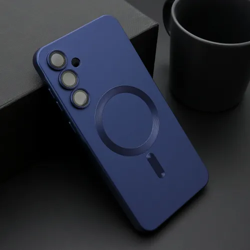 Futrola - maska ELEGANT MAGSAFE za Samsung A556 Galaxy A55 5G plava (MS).