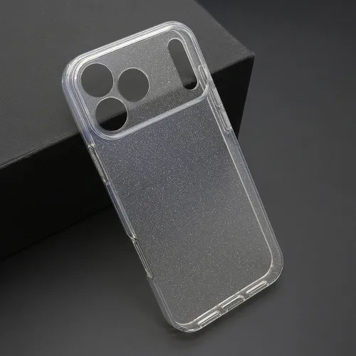 Futrola - maska SPARKLING za iPhone 17 Pro Max (6.9) providna (MS).