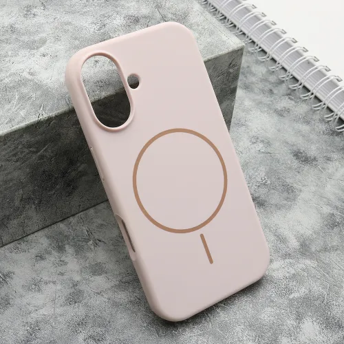 Futrola - maska FLEX MagSafe za iPhone 16 (6.1) roze (MS).