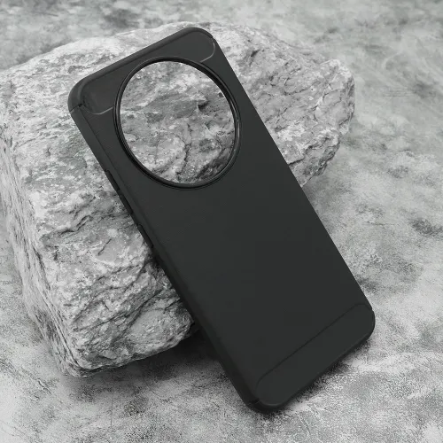 Silikonska futrola - maska BRUSHED za Huawei Honor X9D/Magic 8 lite crna (MS).