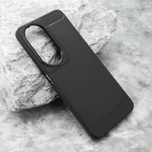 Silikonska futrola - maska BRUSHED za Huawei Honor X7b crna (MS).