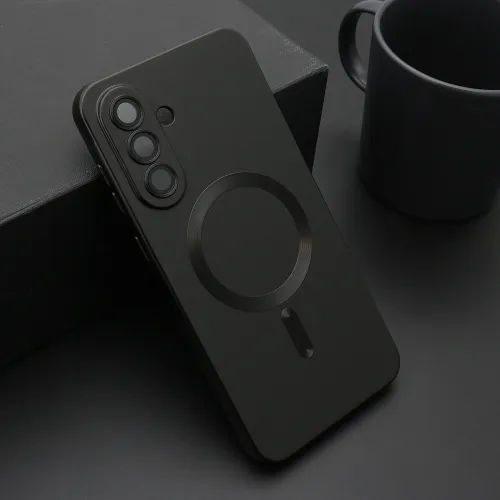 Futrola - maska ELEGANT MAGSAFE za Samsung A566 Galaxy A56 5G crna (MS).