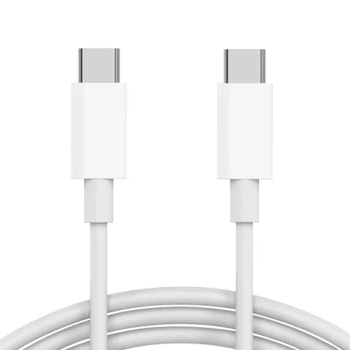 USB Data kabl PD Type C na Type C beli 2m.