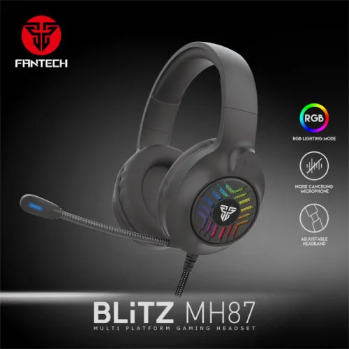 Slusalice Gaming Fantech MH87 Blitz crne.