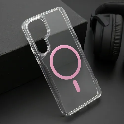 Futrola - maska AURA MagSafe za Samsung S926 Galaxy S24 Plus 5G roze (MS).