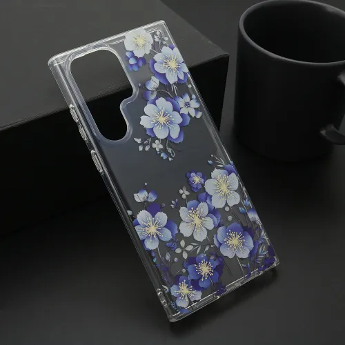 Futrola - maska FLOWER za Samsung Galaxy S23 Ultra DZF8 (MS).
