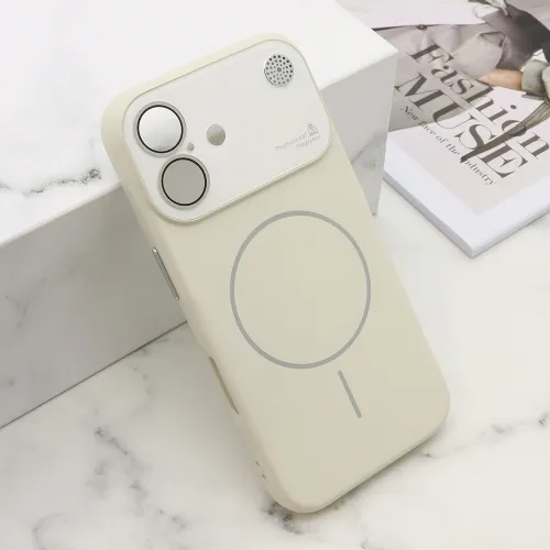 Futrola - maska PASTEL DREAMS MagSafe za iPhone 16 (6.1) bela (MS).