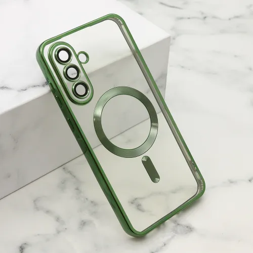 Futrola - maska CAMERA PROTECT MagSafe za Samsung A566 Galaxy A56 5G zelena (MS).