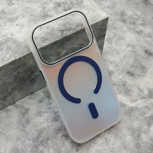 Futrola - maska HOLOGRAM za iPhone 17 Pro (6.3) plava (MS).