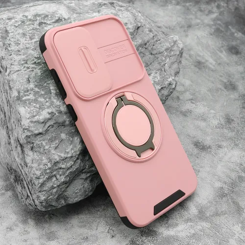 Futrola - maska DEFENDER CAMSHIELD za Samsung A556 Galaxy A55 5G roze (MS).