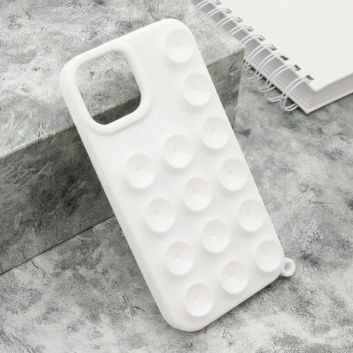 Futrola - maska OCTOBUDDY za iPhone 15 (6.1) bela (MS).