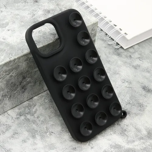 Futrola - maska OCTOBUDDY za iPhone 15 (6.1) crna (MS).