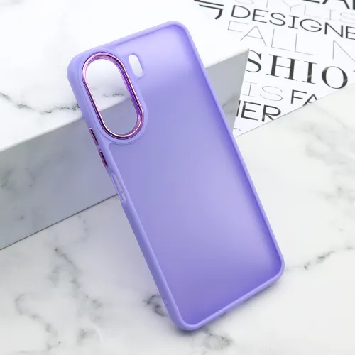 Futrola - maska SHINING CAMERA za Xiaomi Redmi 13C/Poco C65 pro ljubicasta (MS).