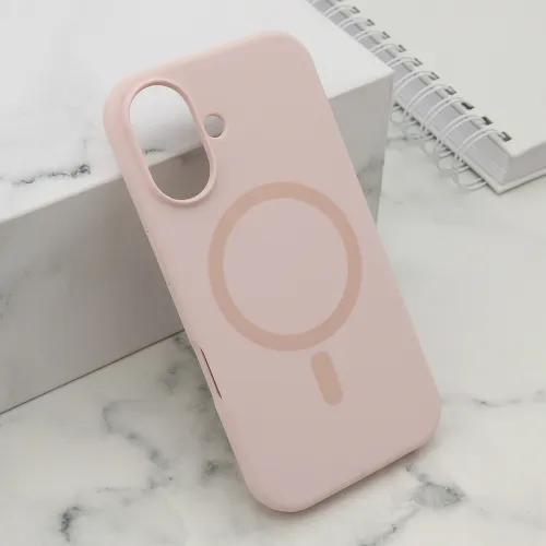 Futrola - maska PURE MagSafe za iPhone 16 (6.1) roze (MS).