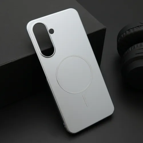 Futrola - maska PURE mat MagSafe za Samsung A266 Galaxy A26 5G srebrna (MS).