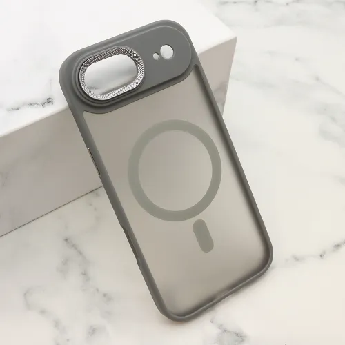 Futrola - maska SILKY MagSafe II za iPhone AIR (6.6) siva (MS).