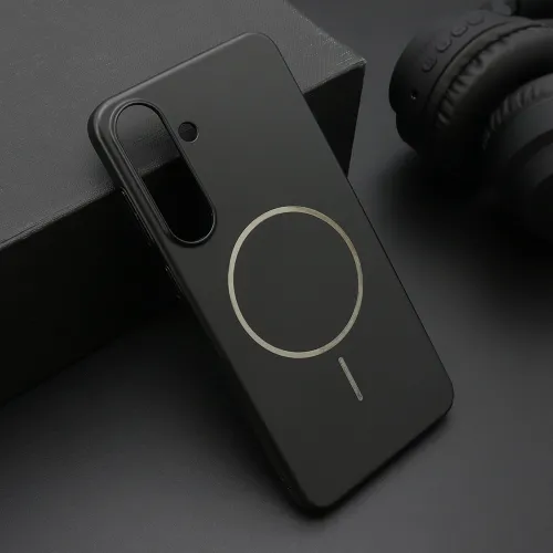 Futrola - maska PURE mat MagSafe za Samsung S731B Galaxy S25 FE crna (MS).