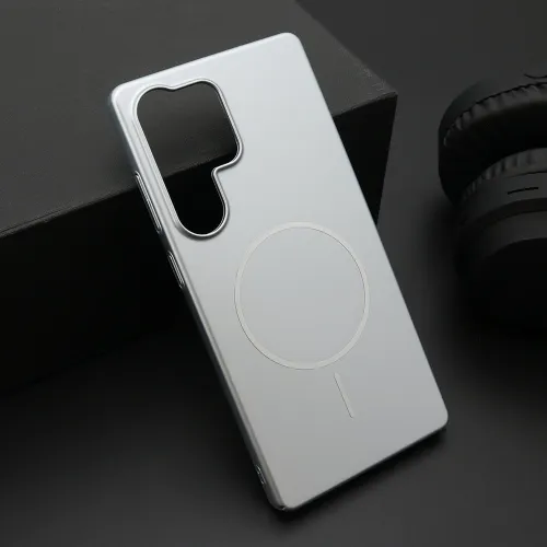 Futrola - maska PURE mat MagSafe za Samsung S938 Galaxy S25 Ultra 5G srebrna (MS).