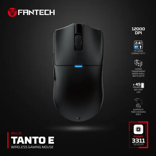 Mis Wireless Gaming Fantech WG13E Tanto E crni.